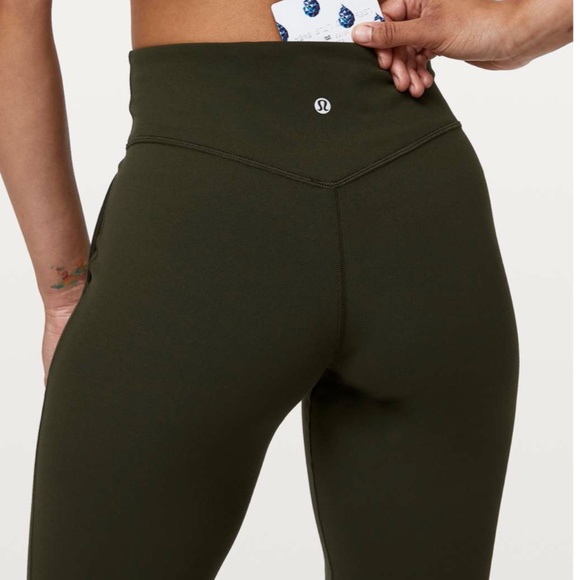lululemon athletica Pants - LULULEMON Align Jogger 28" Dark Olive Green High Rise